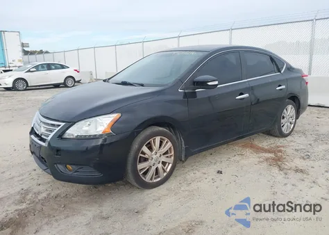 2013 Nissan Sentra Sl z USA, uszkodzony, nr VIN 3N1AB7AP6DL745155